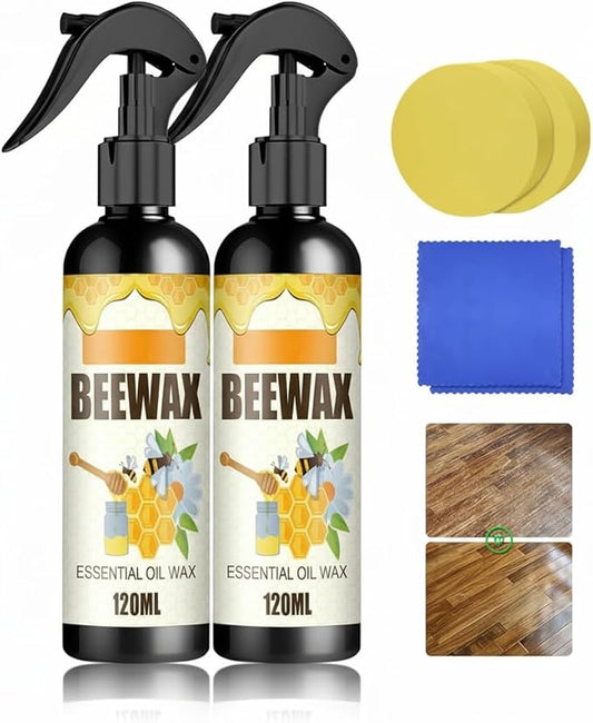 Beeswax Wood Polish – Essential Oil Wax (120ml)